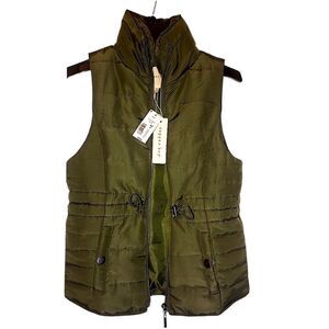 KIDS Copper Key Girls Olive Green  Vest NWT